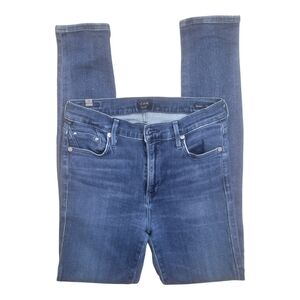 CITIZENS OF‎ HUMANITY - Rocket High Rise Stretchy Skinny Denim Medium Wash Jeans